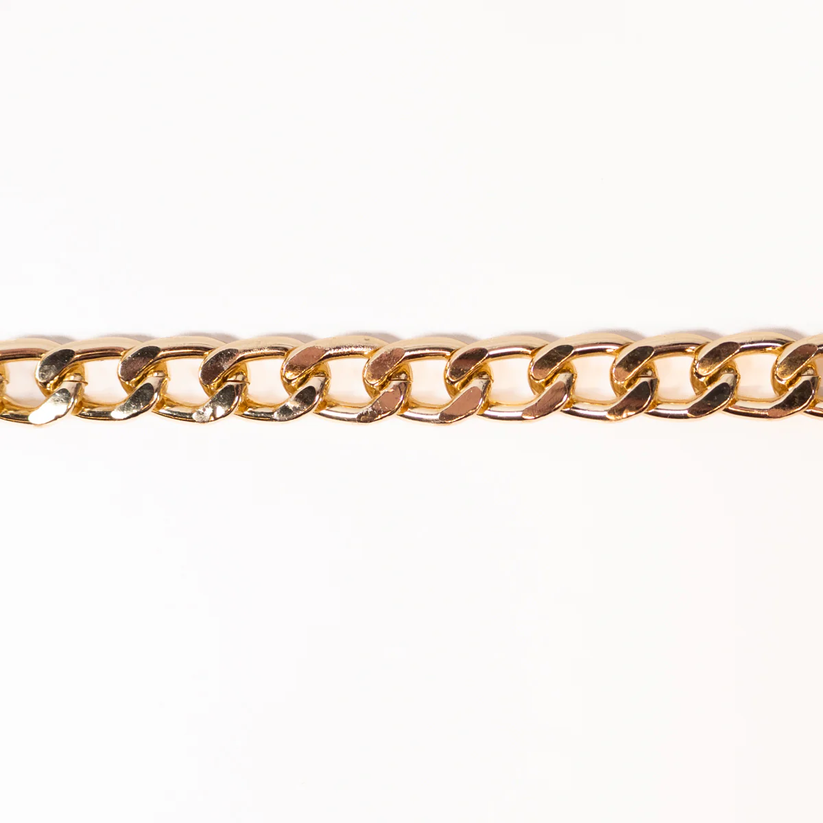 Chaine en aluminium - 12 mm - Doré - Image 3