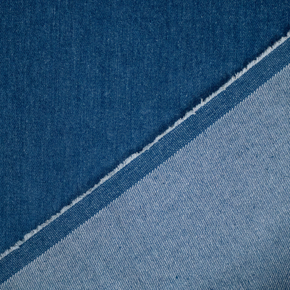 Tissu Jean 11,7oz - Bleu moyen - Image 10
