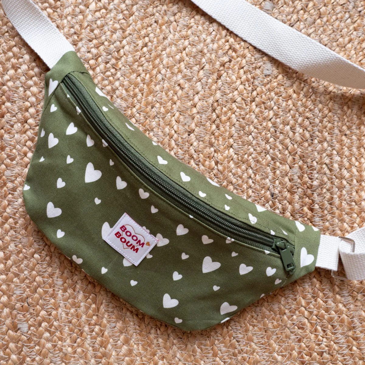 Curseur pour fermeture à glissière au mètre ikatee® - Olive - Image 5