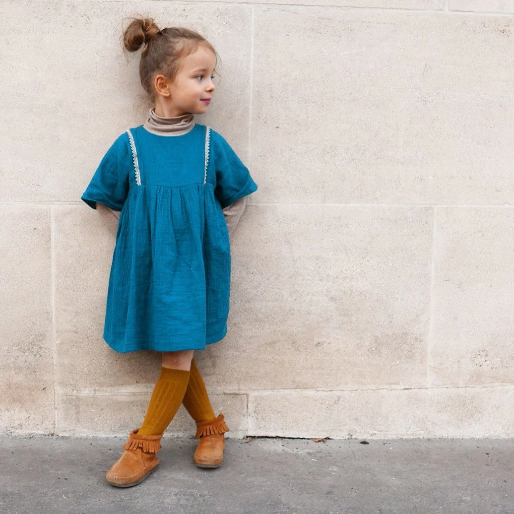 Duo femme enfant blouse et robe SAKURA PDF - Image 10