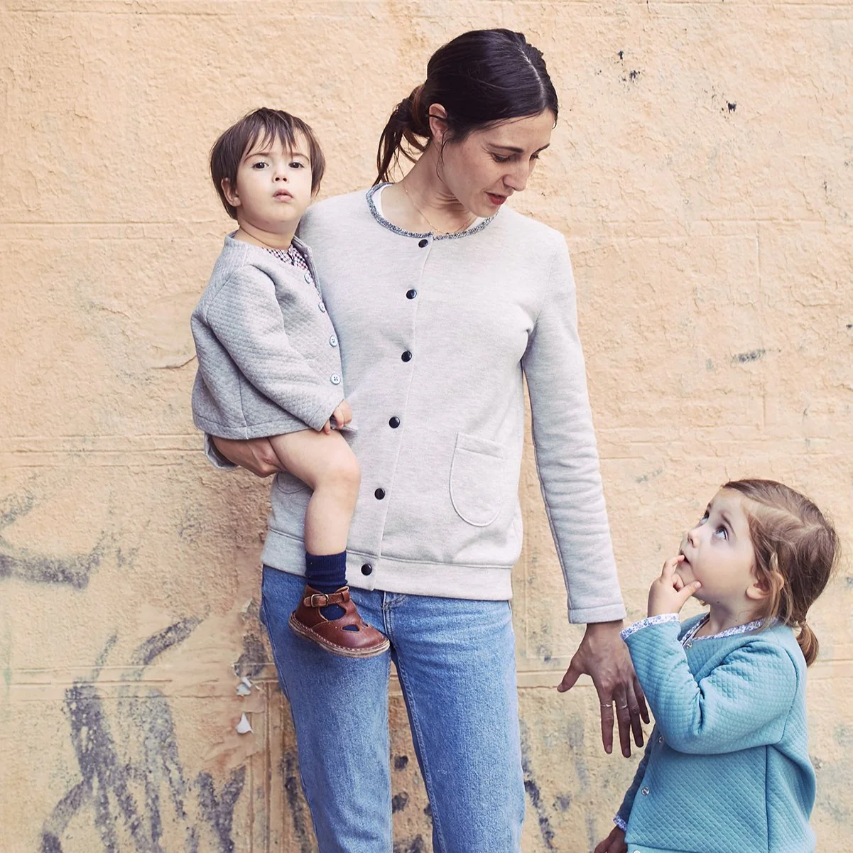 Duo femme enfant gilet et veste VIC PDF - Image 3
