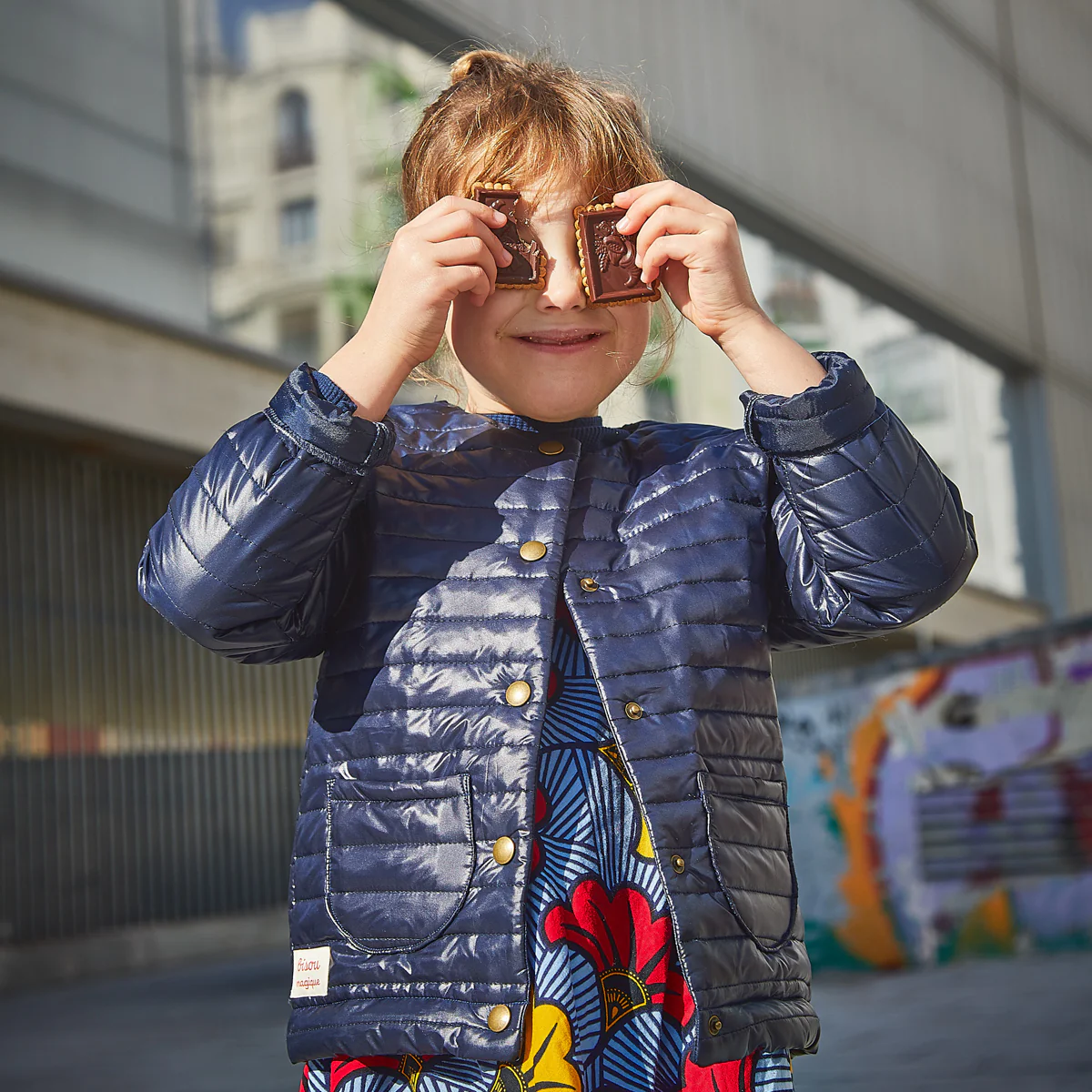 Duo femme enfant gilet et veste VIC pochette - Image 8