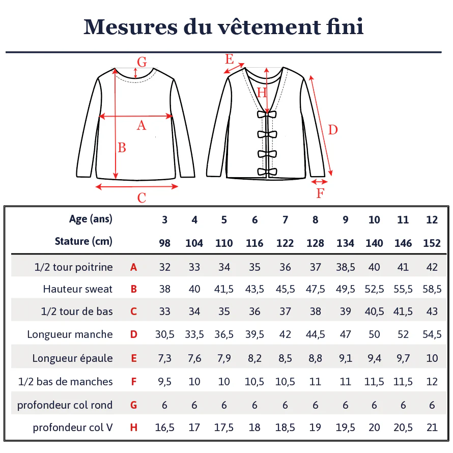 Duo femme enfant gilet MASHA PDF - Image 17