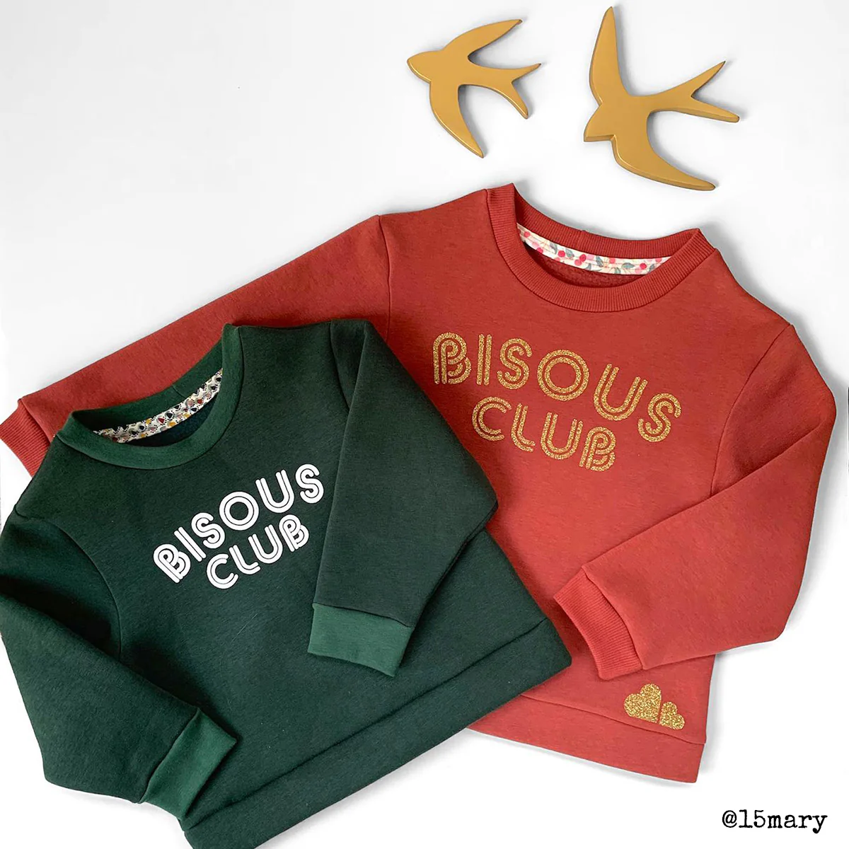 Duo femme enfant sweat et robe JASMIN PDF - Image 15