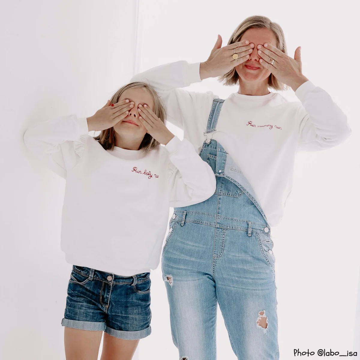 Duo femme enfant sweat et robe JASMIN pochette - Image 5