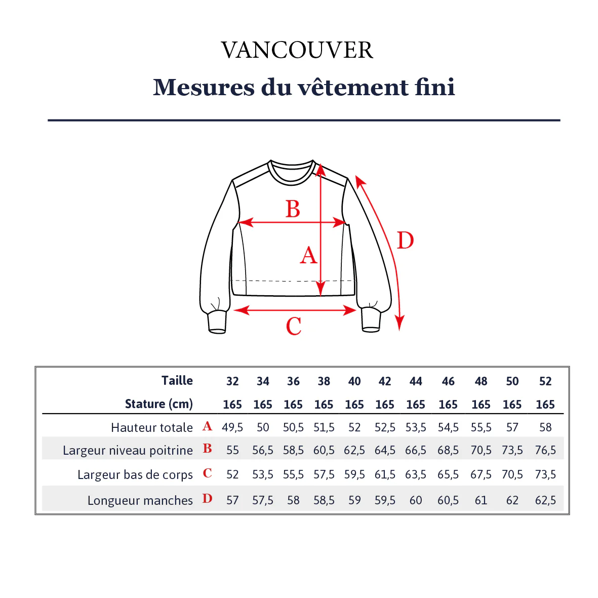 Duo femme enfant sweat VANCOUVER pochette - Image 17