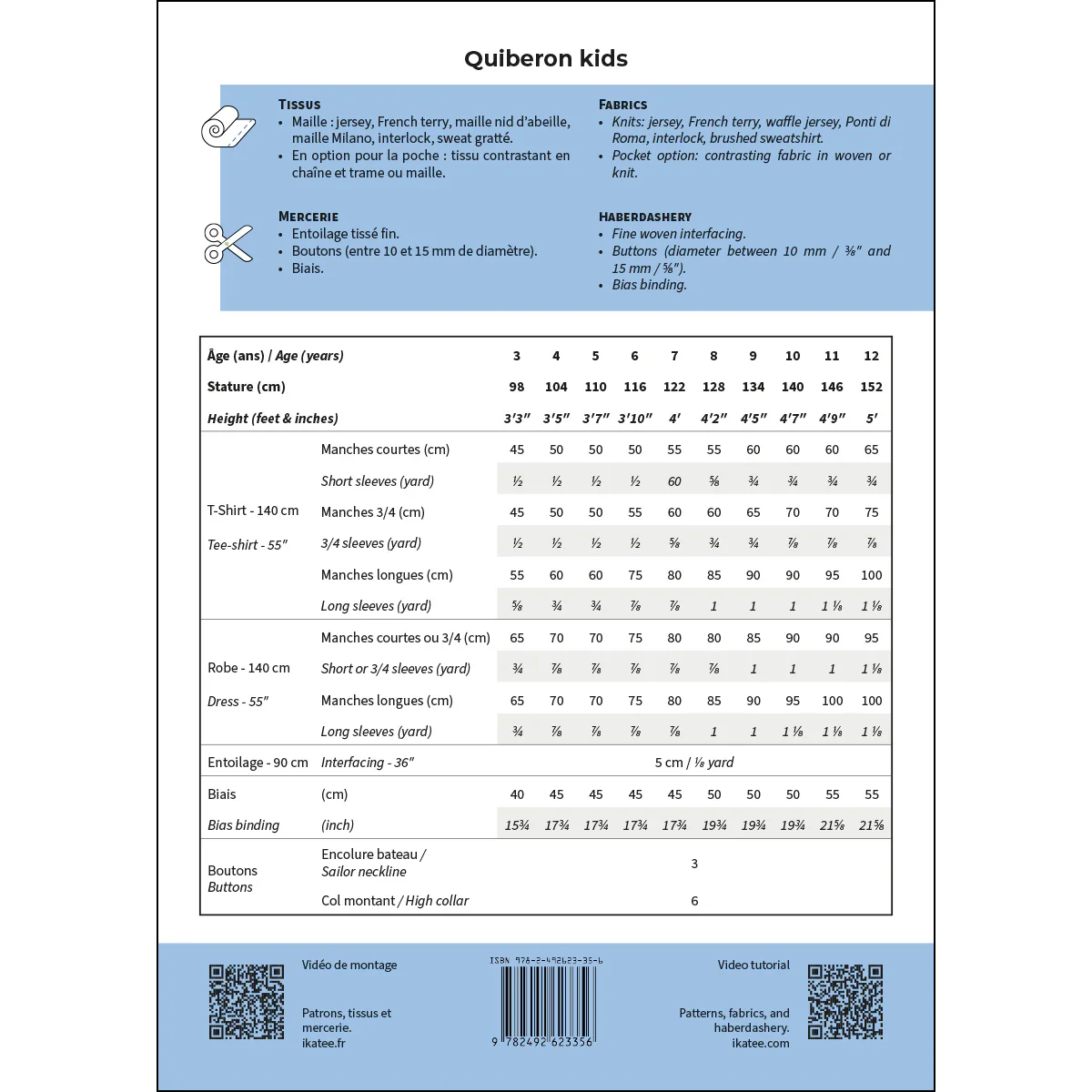 Duo femme enfant t-shirt et robe marinière QUIBERON PDF - Image 18