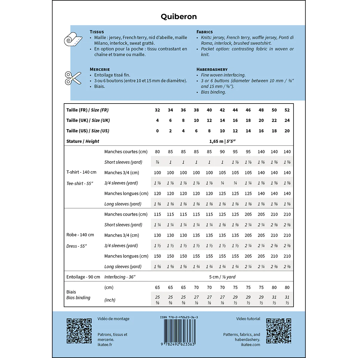 Duo femme enfant t-shirt et robe marinière QUIBERON PDF - Image 19