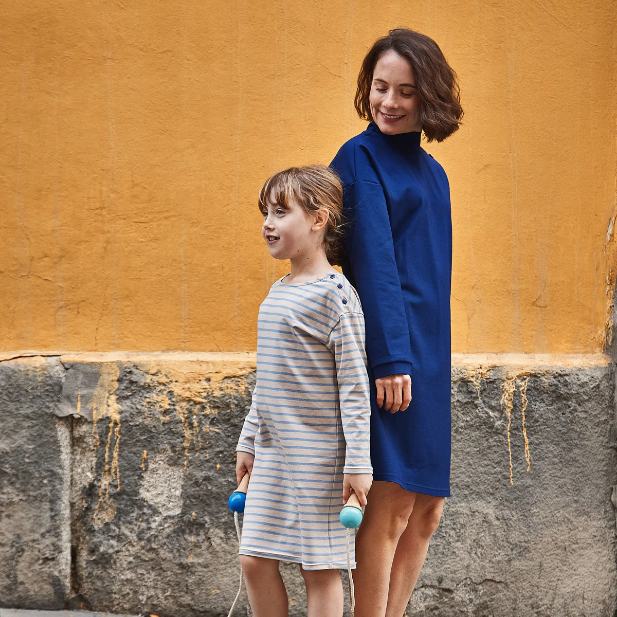 Duo femme enfant t-shirt et robe marinière QUIBERON PDF - Image 4