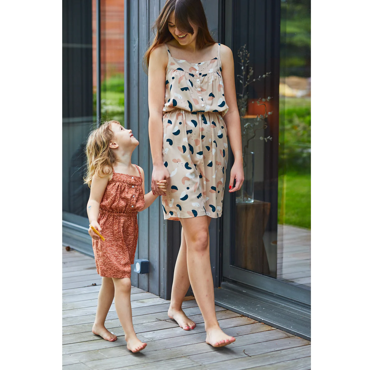 Duo femme enfant top et robe ZANZIBAR pochette - Image 6