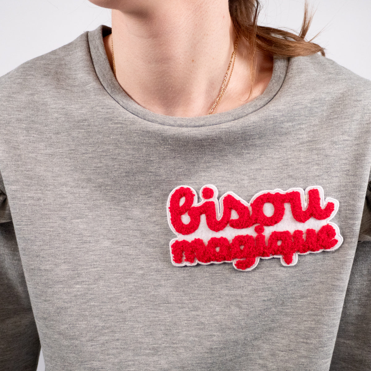 Écusson thermocollant ikatee® - Grand format - Bisou magique - Image 8