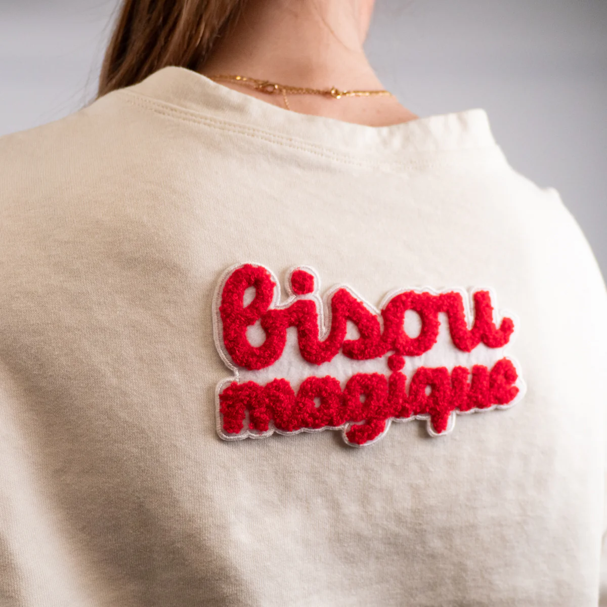 Écusson thermocollant ikatee® - Grand format - Bisou magique - Image 9