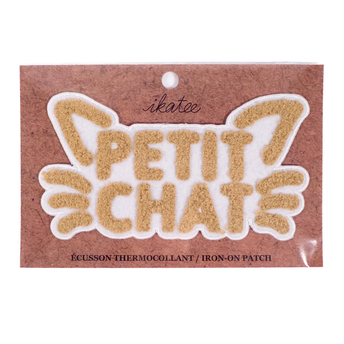 Écusson thermocollant ikatee® - Grand Format - Petit chat - Image 4