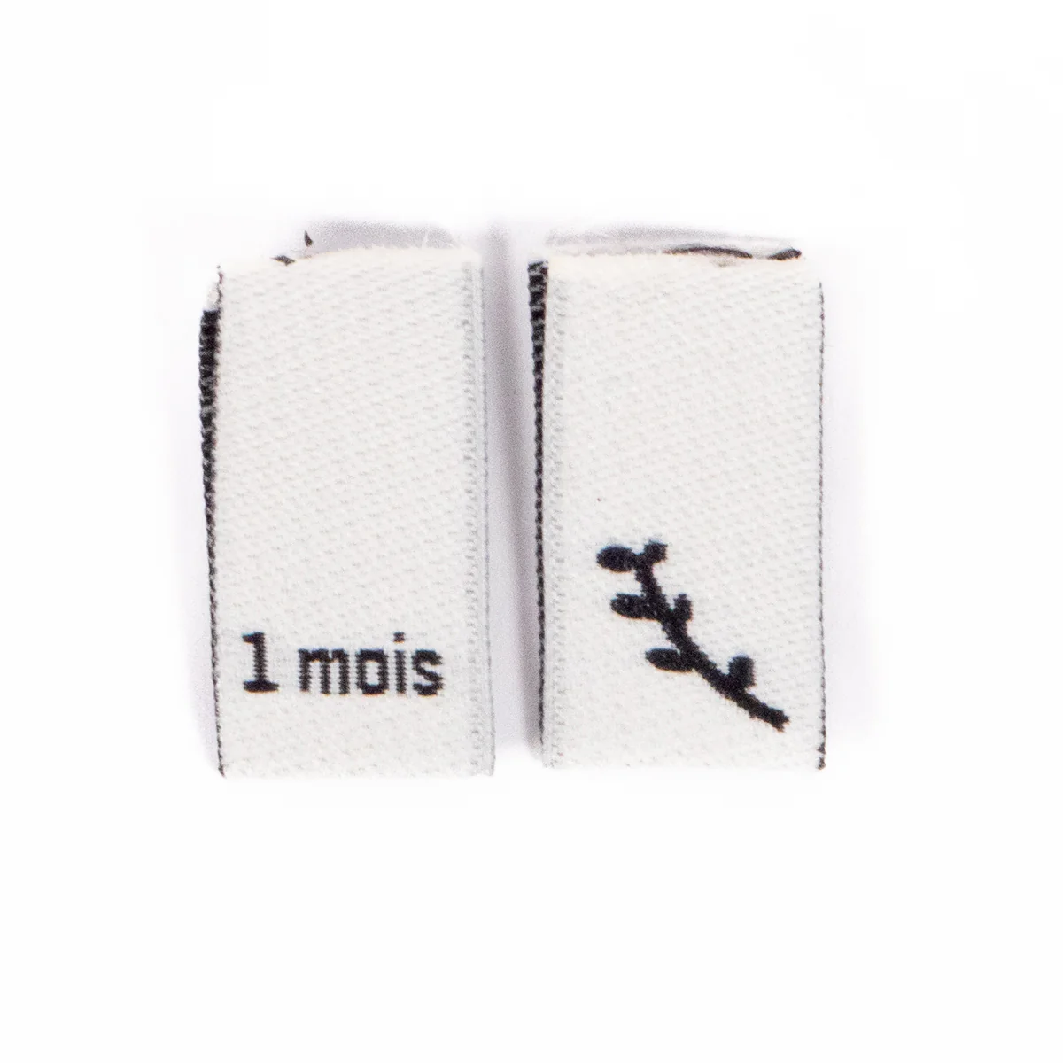 Étiquettes tailles tissées ©ikatee - 1 mois au 12 ans - x7 - Fin de serie - Image 9