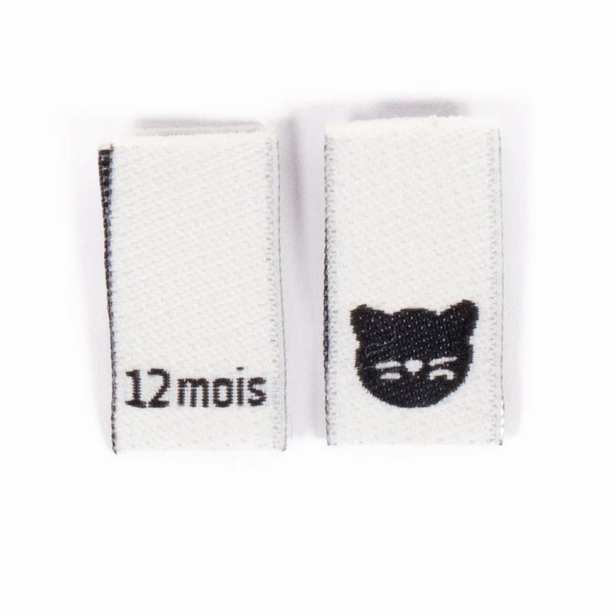Étiquettes tailles tissées ©ikatee - Assortiment Bébé du 3 au 24 mois - x15 - Image 7
