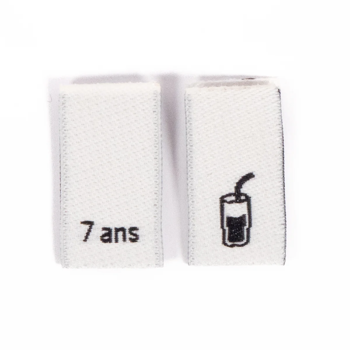 Étiquettes tailles tissées ©ikatee - Assortiment Enfant du 3 au 7 ans - x15 - Image 11