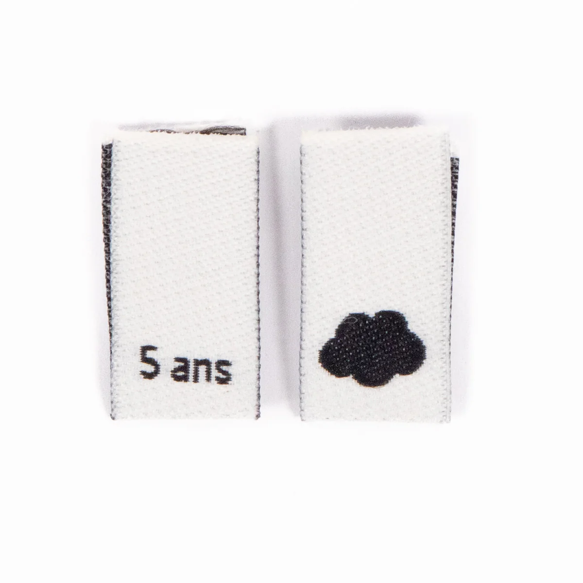 Étiquettes tailles tissées ©ikatee - Assortiment Enfant du 3 au 7 ans - x15 - Image 7