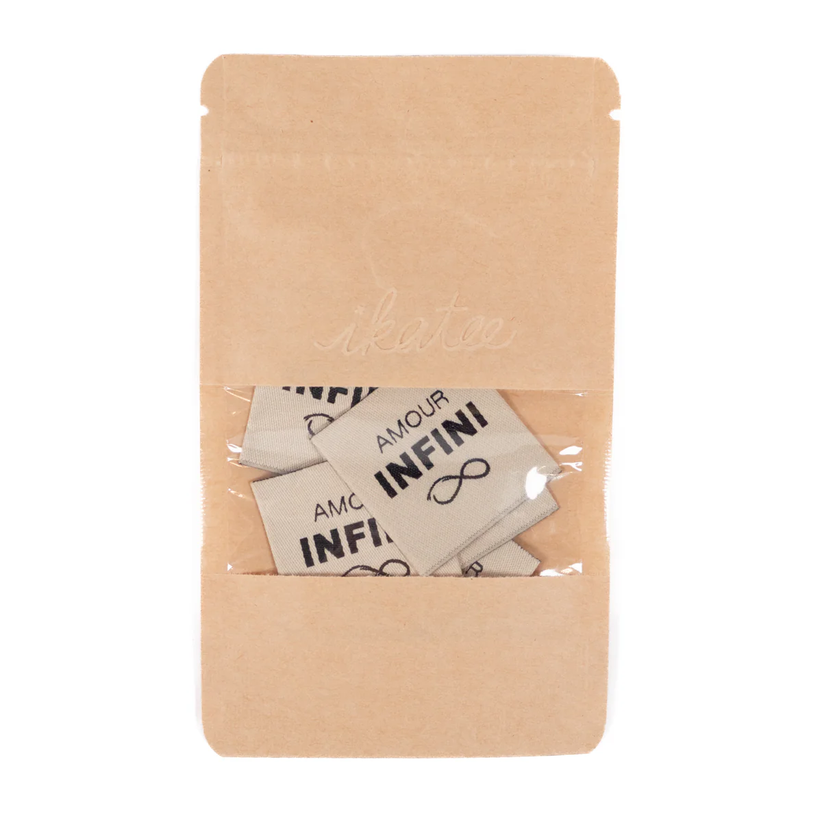 Étiquettes tissées ©ikatee - Amour infini - x5 - Image 2