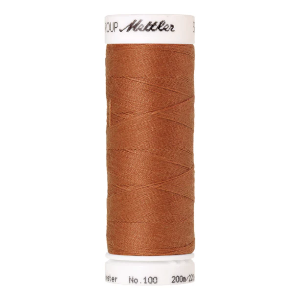 Fil à coudre Mettler 200m - 1053 - Brun noisette