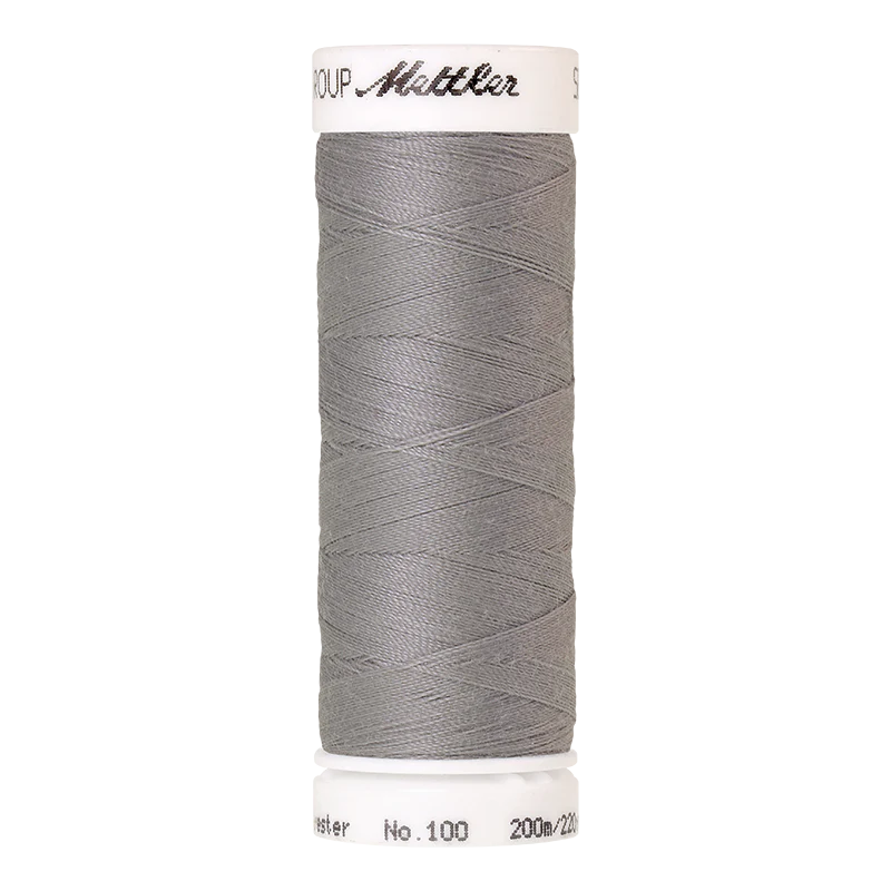 Fil à coudre Mettler 200m - 1140 - Gris