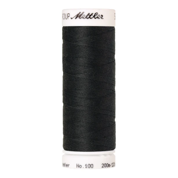 Fil à coudre Mettler 200m - 1282 - Gris anthracite
