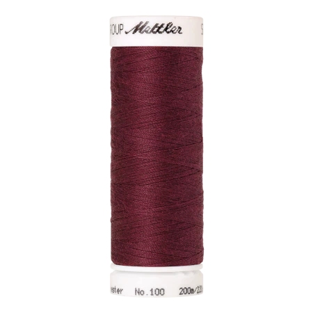 Fil à coudre Mettler 200m - 1461 - Rouge Bordeaux