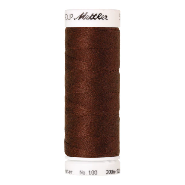 Fil à coudre Mettler 200m - 278 - Brun foncé