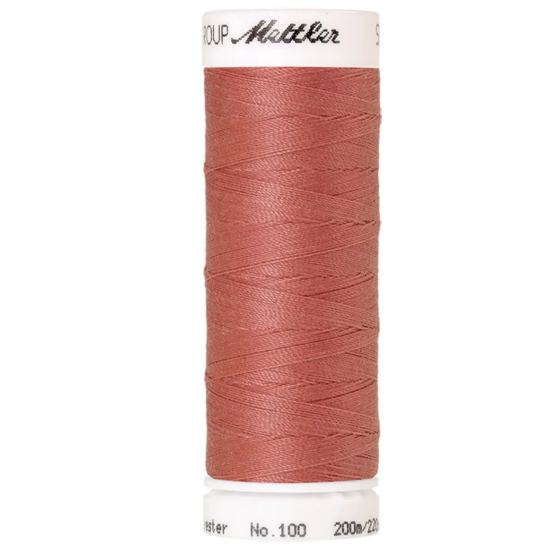 Fil à coudre Mettler 200m - 622 - Brique