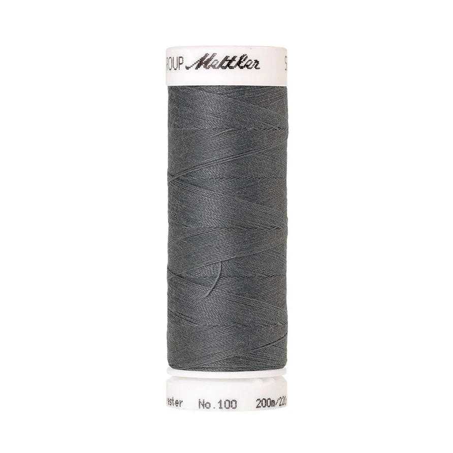 Fil à coudre Mettler 200m - 852 - Gris
