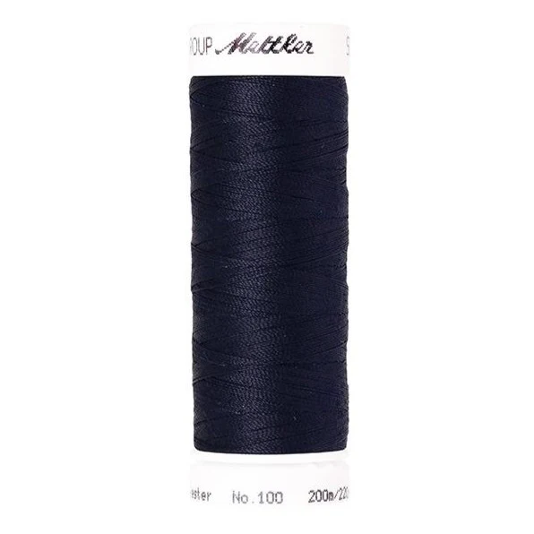 Fil à coudre Mettler 200m - 954 - Bleu marine foncé
