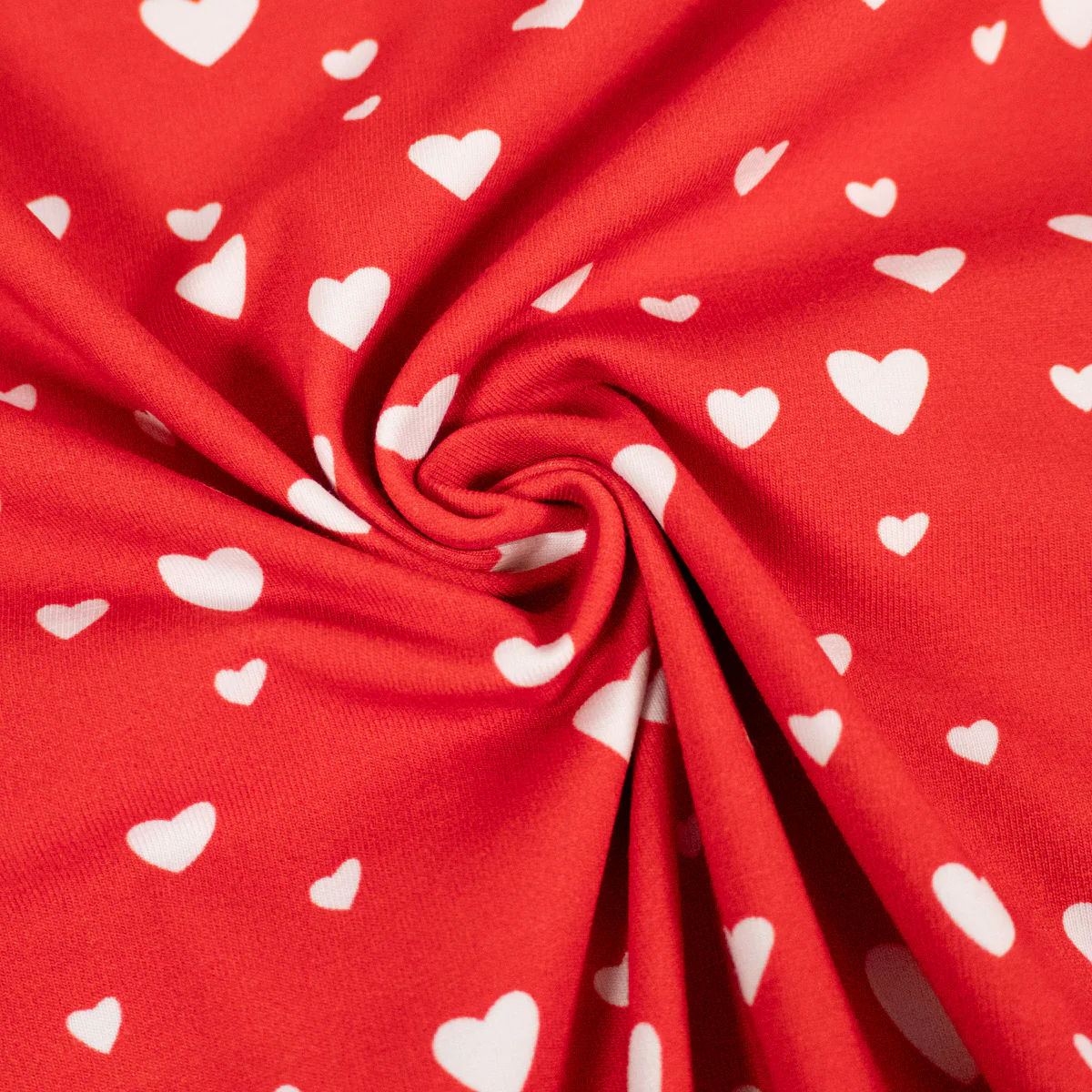 Jersey Bio Stretch - ikatee® - Petit cœur - Rouge - Image 3
