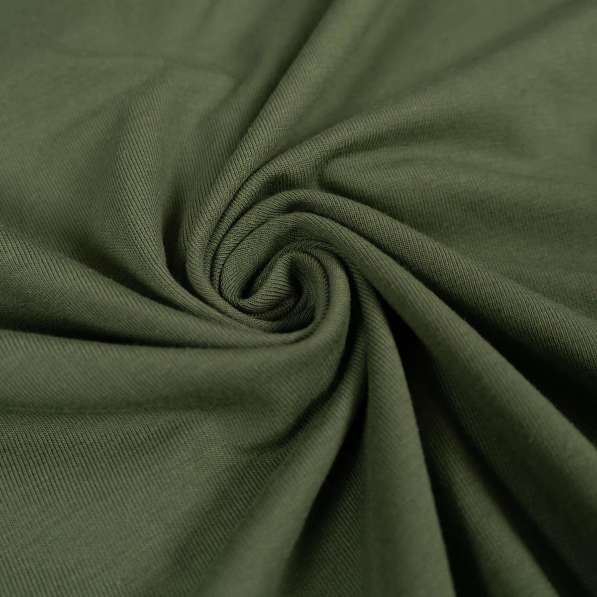 Jersey stretch - Vert kaki