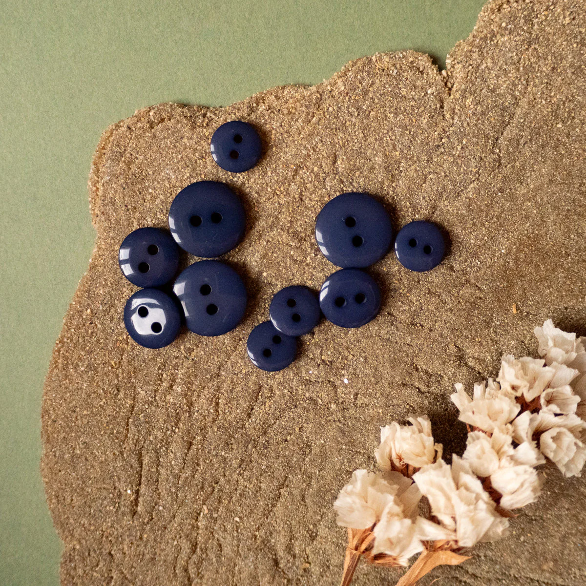 Kit bandeau, poignets, lingette et pochette à savon Nikko - Seersucker bleu - Image 10