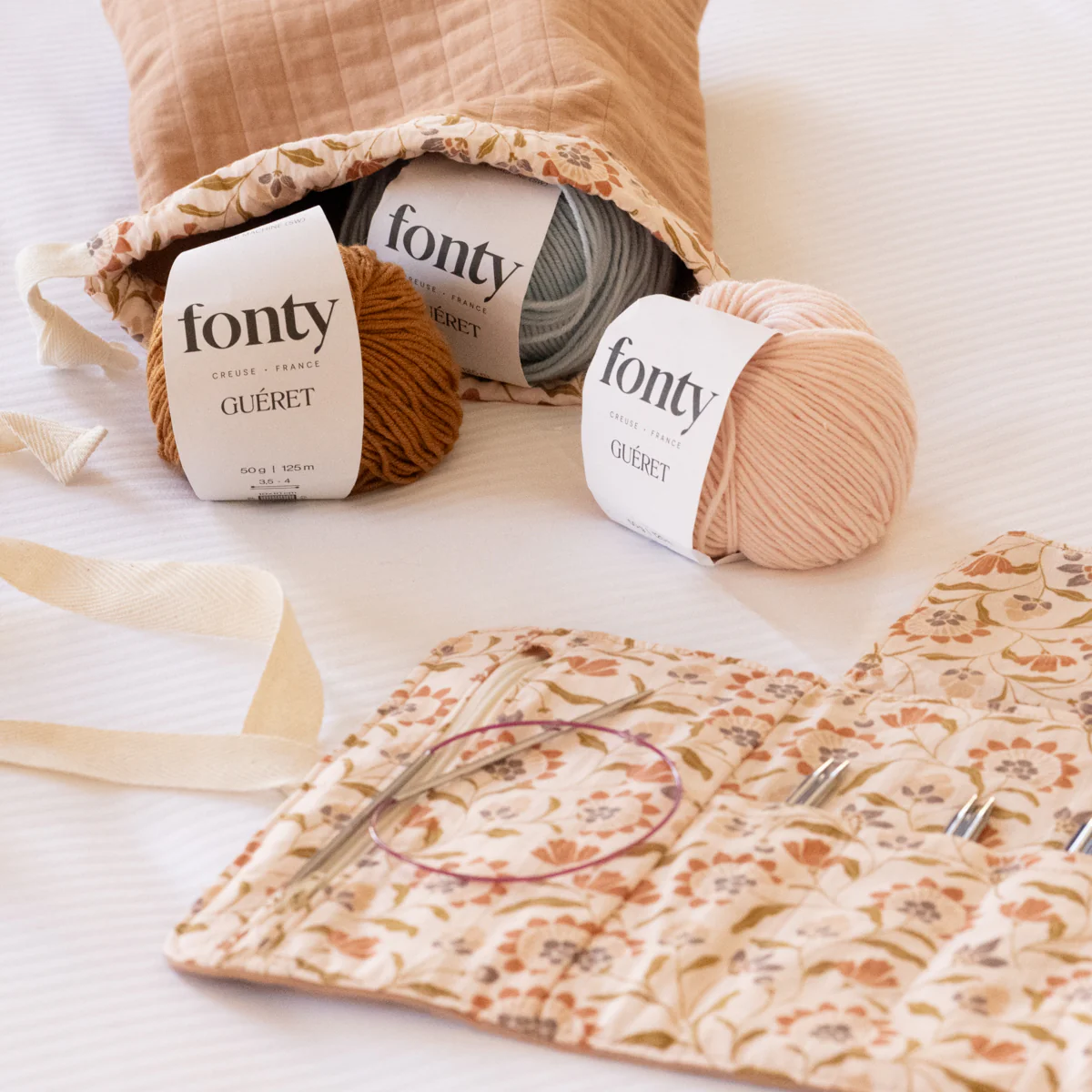 Kit trousse nomade Nikko - Babylone écru - Image 3