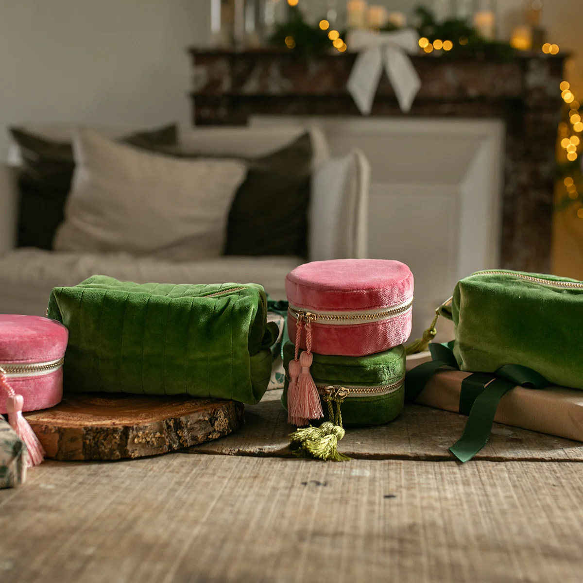 Kit Trousse Venise - Velours ras - Vert mousse - Image 10