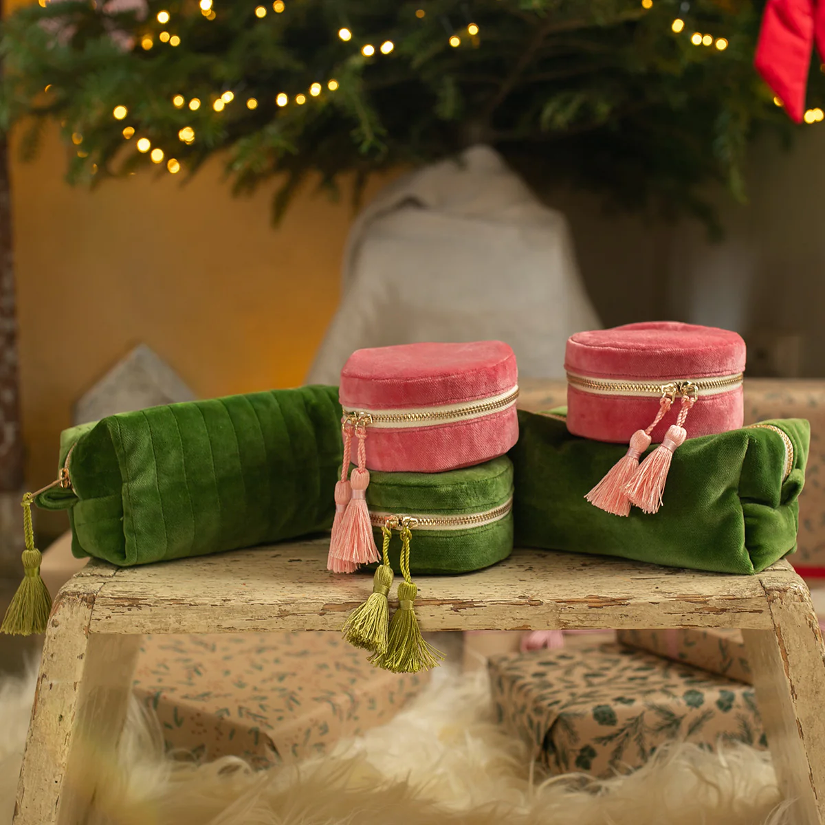 Kit Trousse Venise - Velours ras - Vert mousse - Image 8