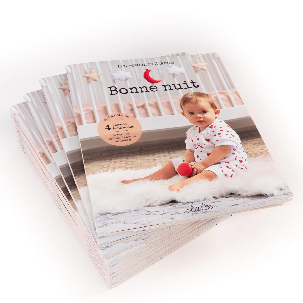 Livre de couture bébé "BONNE NUIT" Livre papier - Image 16