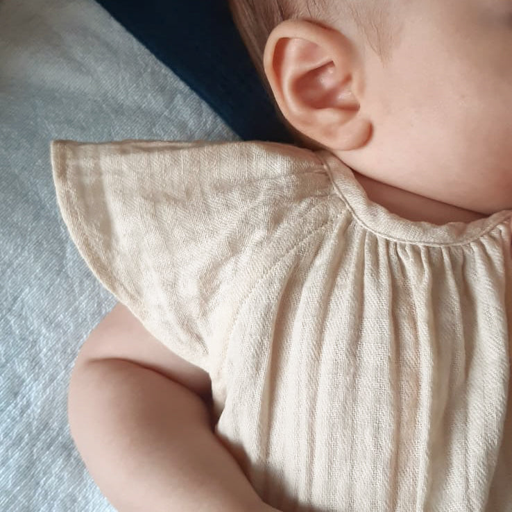 Patron blouse, robe et barboteuse bébé HANOÏ pochette - Image 9