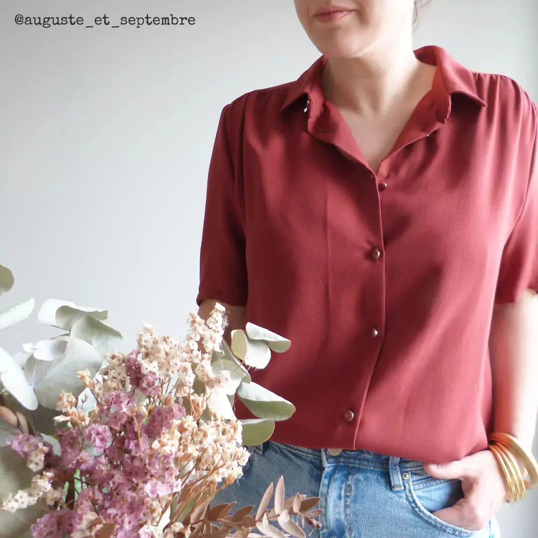 Patron blouse et robe femme ALEX MUM pochette - Image 15