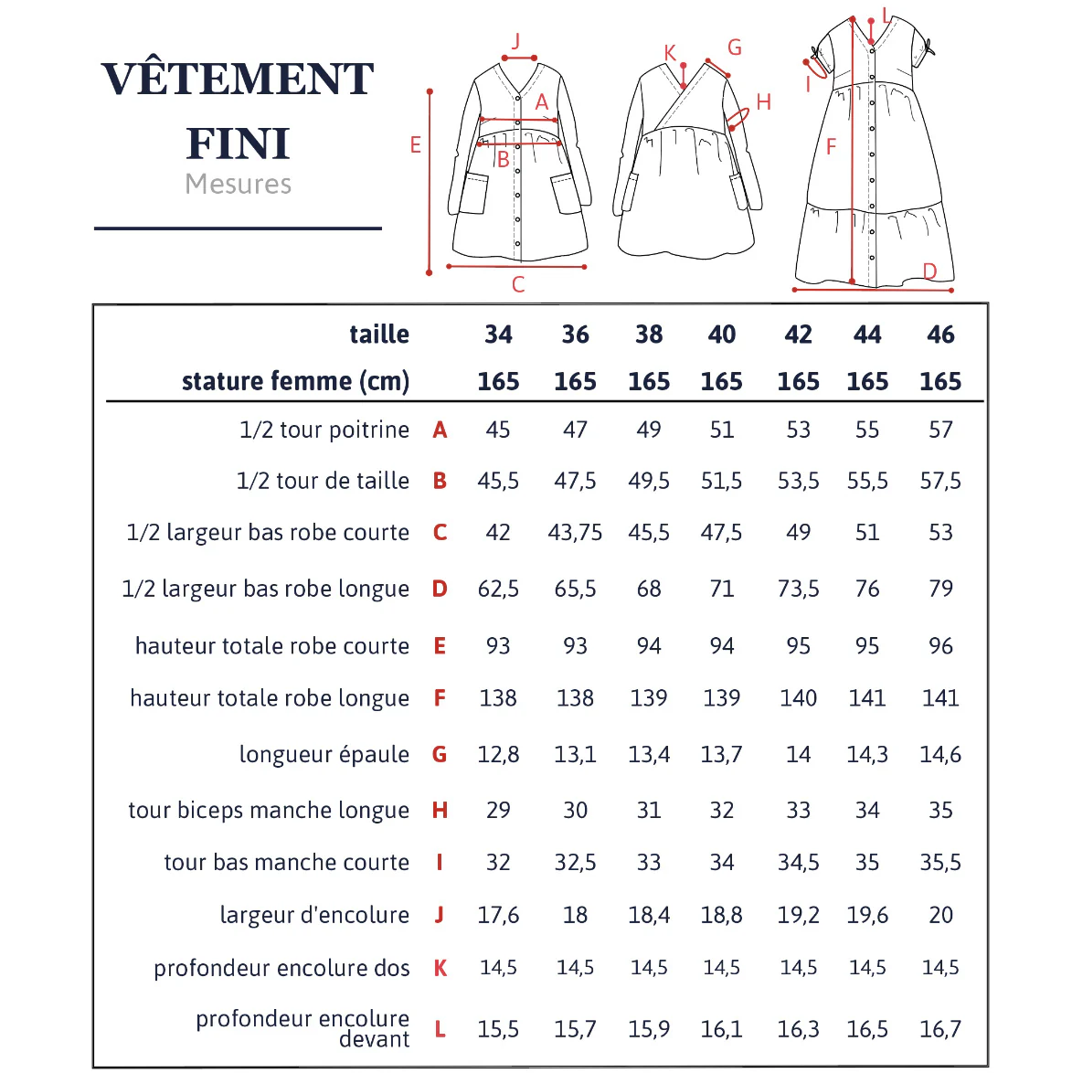 Patron robe femme ANNA MUM pochette - Image 18
