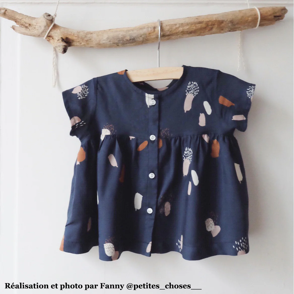 Patron blouse et robe bébé STOCKHOLM PDF - Image 11