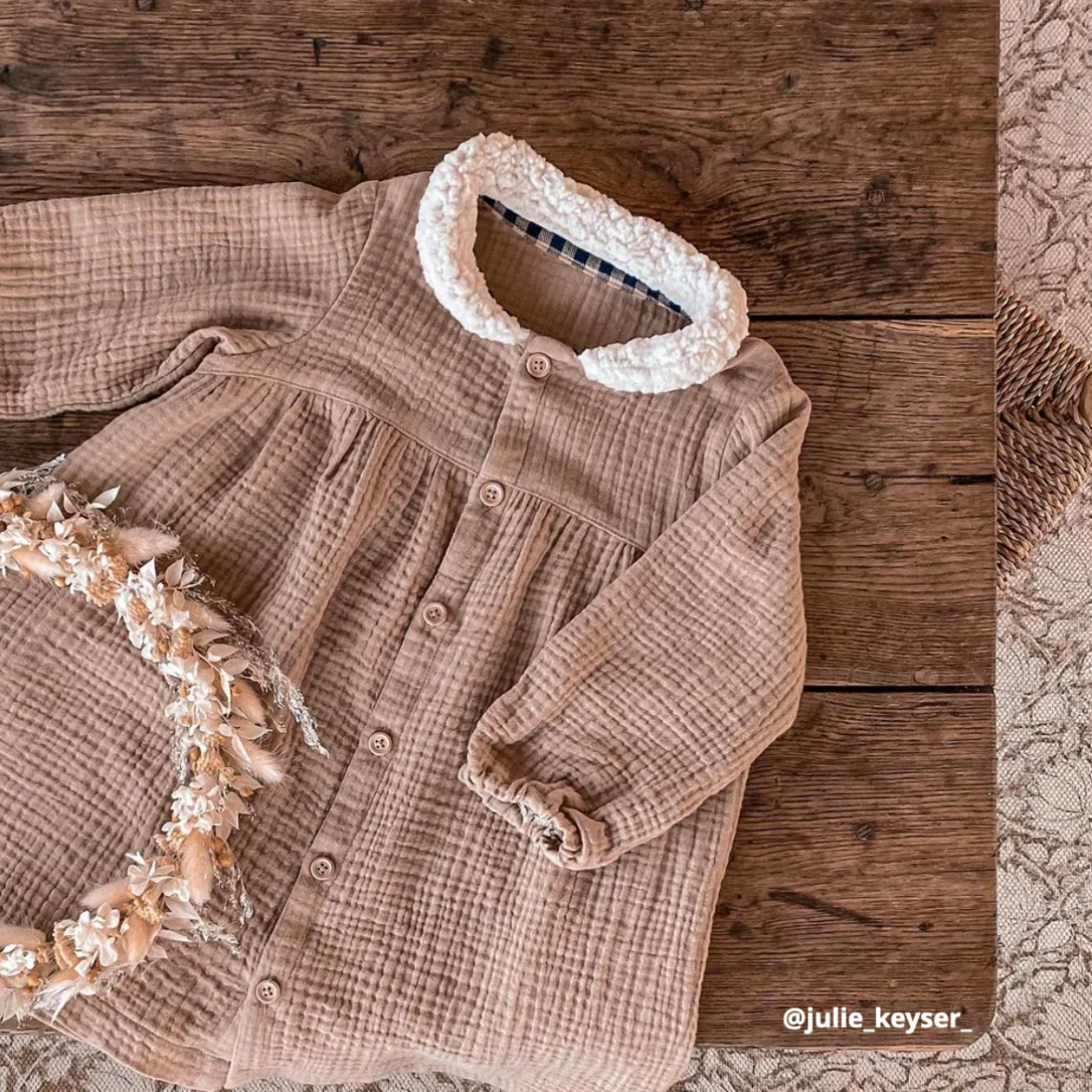 Patron blouse et robe bébé STOCKHOLM PDF - Image 8