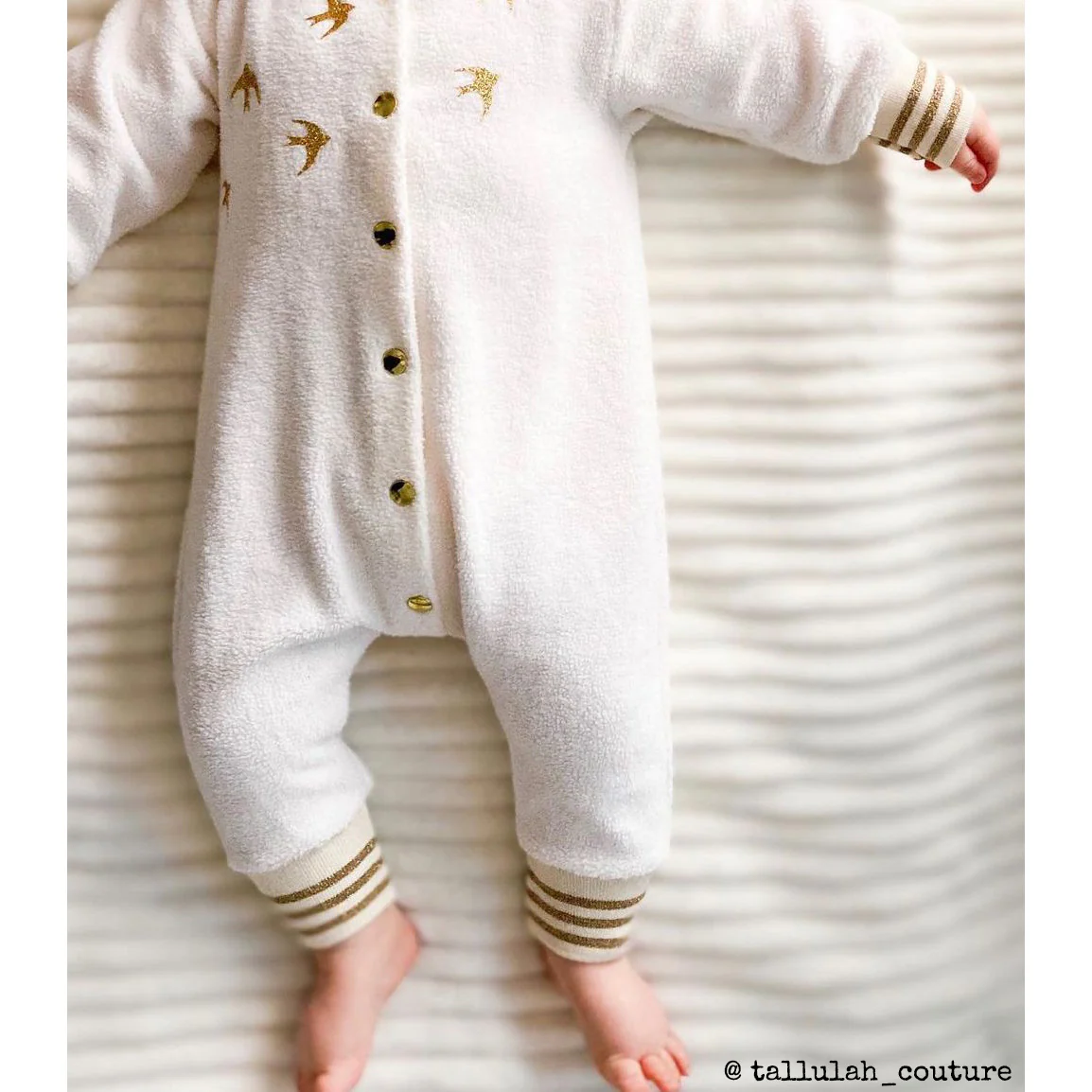 Patron combinaison pyjama bébé LISBOA pochette - Image 13