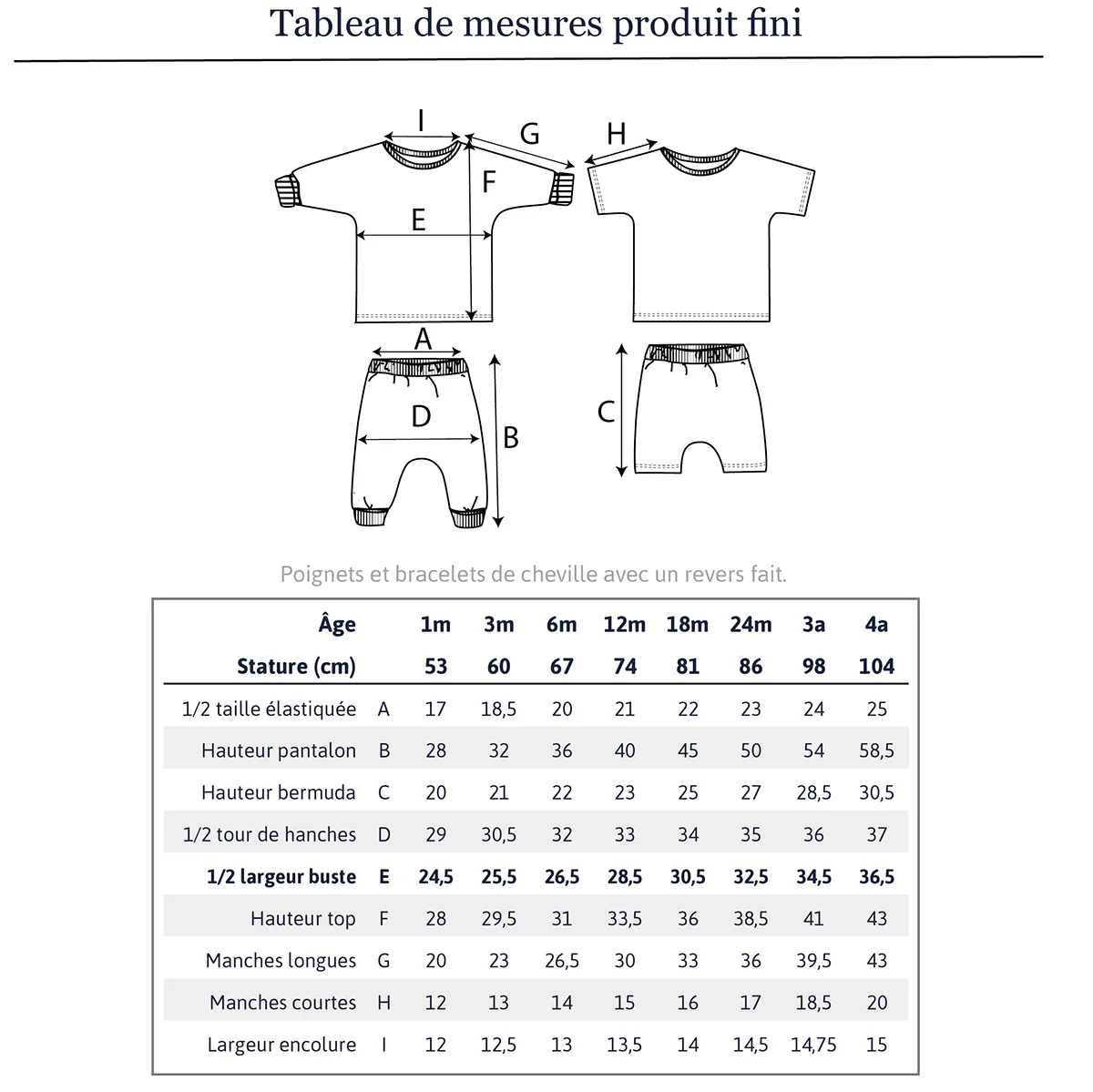 Patron pyjama bébé CORDOBA PDF - Image 18