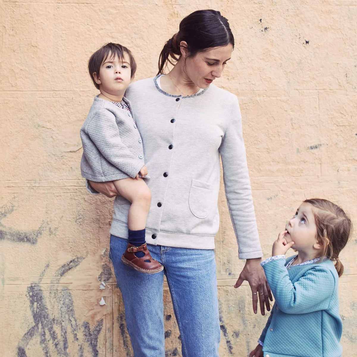 Patron gilet et veste femme VIC MUM pochette - Image 4