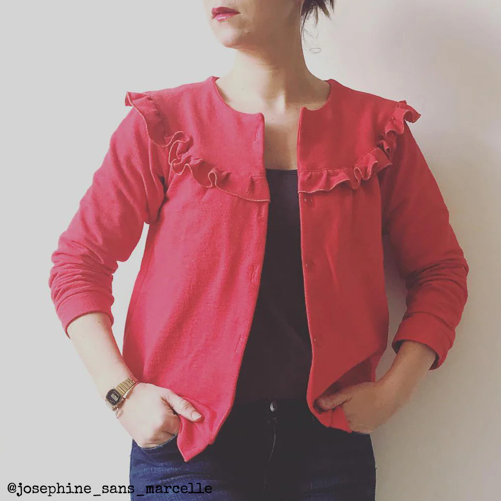 Patron gilet et veste femme IRMA MUM PDF