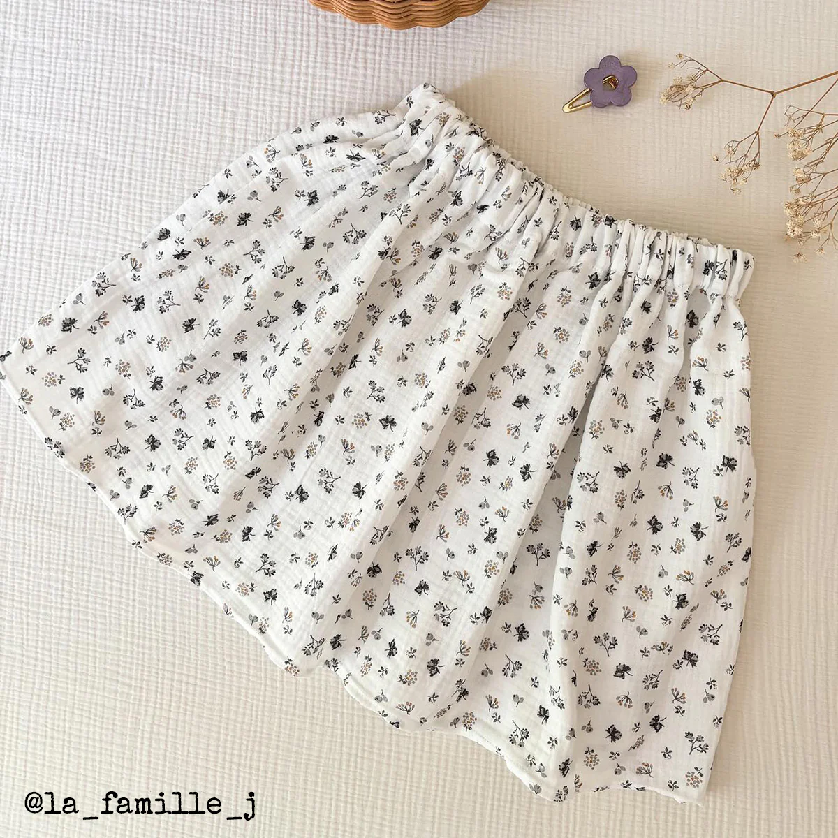 Patron jupe enfant MARGUERITE pochette - Image 13