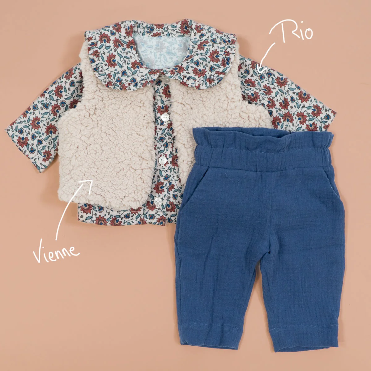 Patron pantalon et short bébé NEW YORK PDF - Image 13
