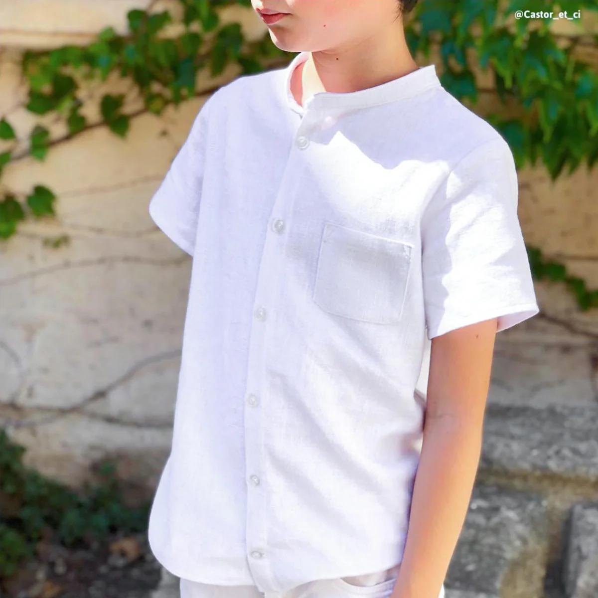 Patron chemise enfant PARIS KIDS pochette - Image 3