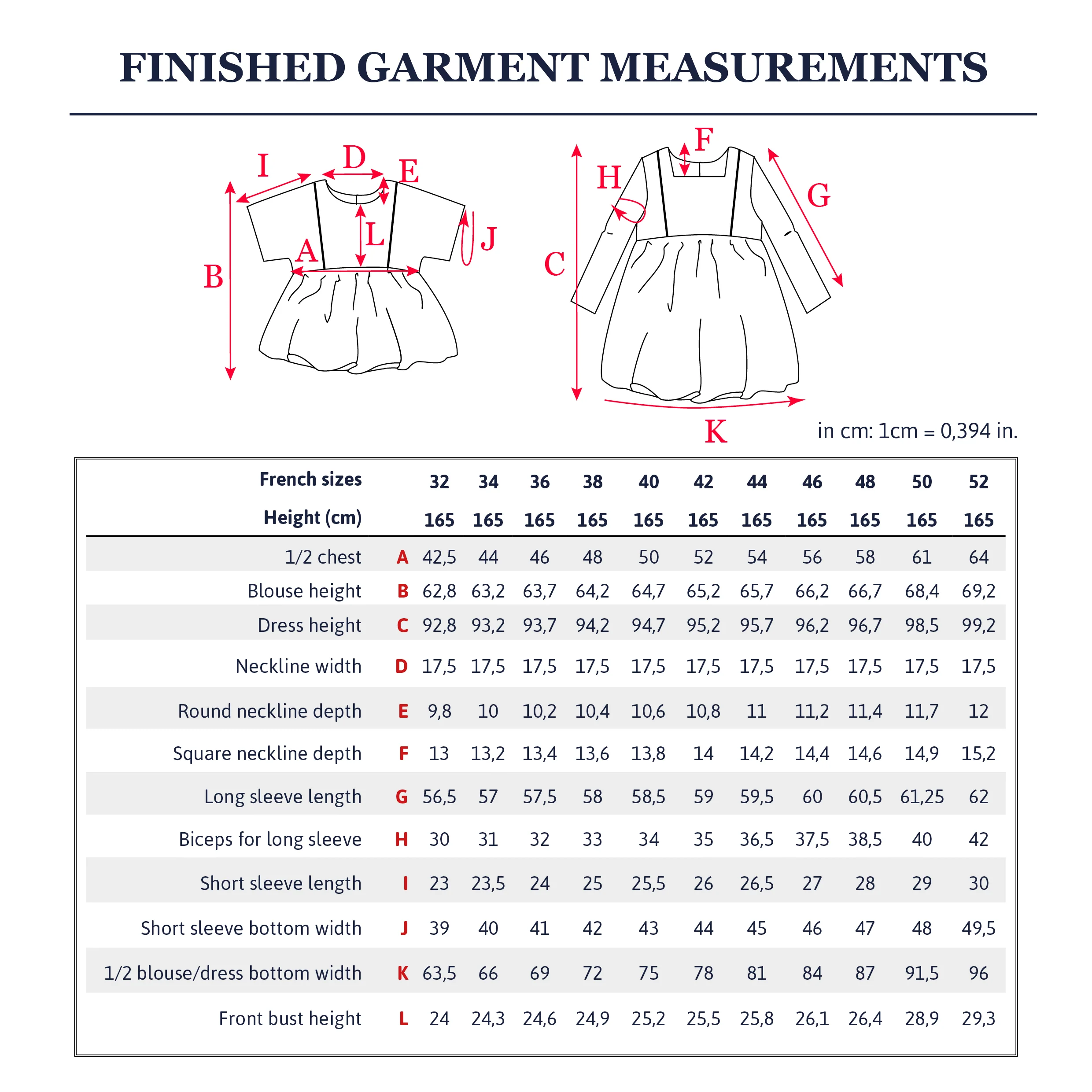 Patron blouse et robe femme SAKURA pochette - Image 16
